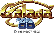 饬'88 / GALAGA ' 88 © 1981-2007 NBGI